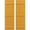 Ekena Millwork Americraft 5-Board, 3 Batten Exterior Real Wood Joined Board-n-Batten Shutters, ARW401BB518X77TUH, PR ARW401BB518X77TUH - alternate 1